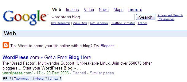 Google Tip