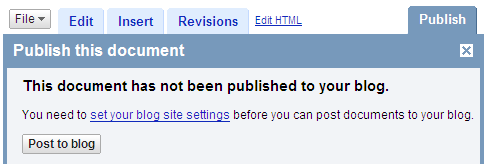 Blog Editor