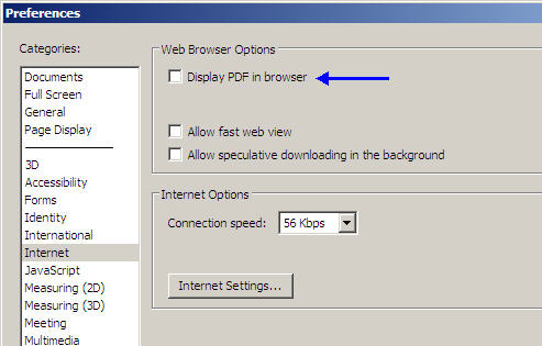 IE Adobe Reader