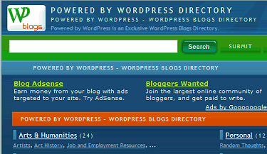 Powered by WordPress Directory