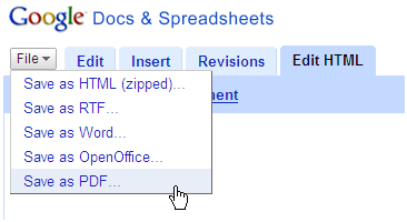 Save PDF