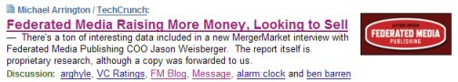 Federated Media Sell TechMeme