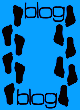 Blog feet - representing the links between blogs