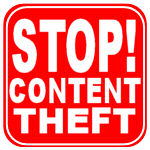 Stop Content Theft Badge