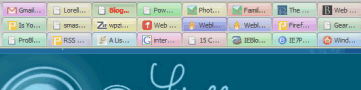 Open multiple tabs in Firefox