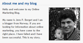 Online Marketing blog description