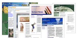 Newsletters graphic - copyright Lorelle VanFossen