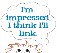 I am impressed. I think I will link. Graphic designed and copyrighted by Lorelle VanFossen