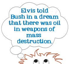 Rumors and conspiracy theory thoughts. Copyright graphic by Lorelle VanFossen