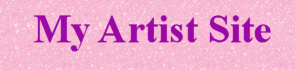 Graphic representation of the artist’s bad web page design