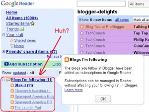 New (Annoying) gReader Feature
