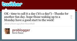 Darren Rowse on Twitter
