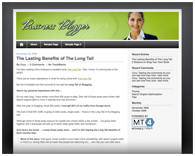 Business Blogger theme