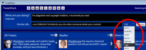 TweetDeck short URL options