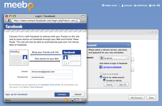 meebofacebook Take two for Facebook in Meebo