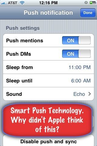  Will EchoFons Smart Push Technology Change The Game On Twitter? And The iPhone?