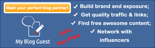 My Blog Guest - Guest bloggers community