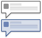 Facebook Chat Logo Facebook Chat Logo