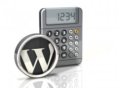Calculator Icon: WordPress