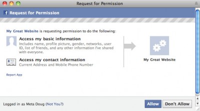 Facebook Phone Number Approval Screen Facebook Phone Number Approval Screen