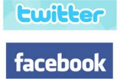 Twitter Logo and Facebook Logo 240x157 Twitter And Facebook Influence Was Big In Egypt Says Ambassador