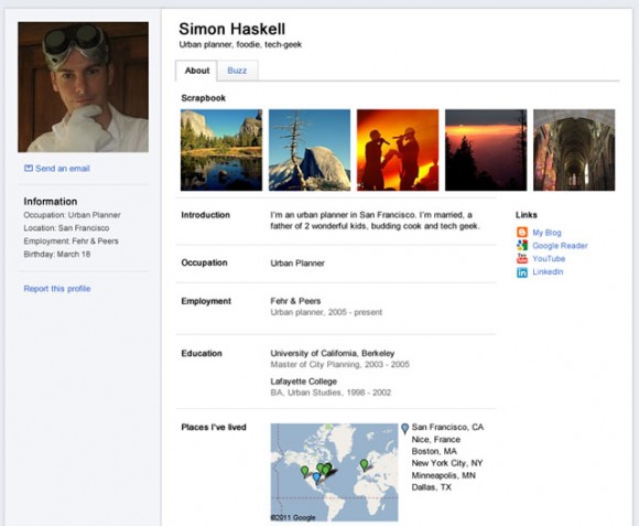 Google Profiles Redesign Google Profiles Redesign