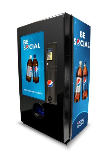 Pepsi Social Vending Machine Pepsi Social Vending Machine