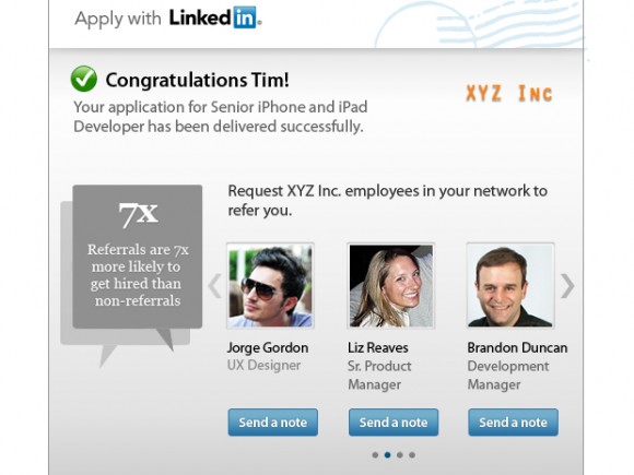 LinkedIn Apply Within Referral System LinkedIn Apply Within Referral System