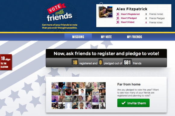 Vote With Friends Facbook App