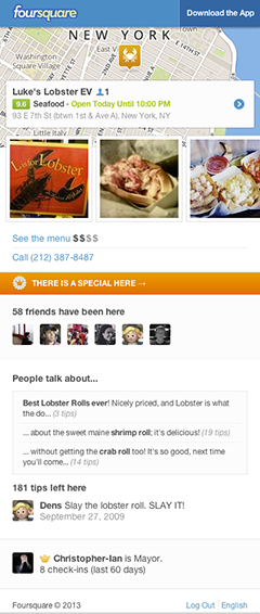 Foursquare Ads