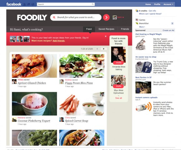 Foodily on Facebook