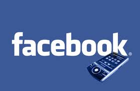 Facebook Logo with Phone