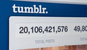 Tumblr 20 Billion Posts