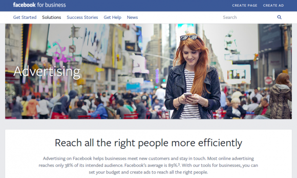 Facebook's paid social media advertising platform.