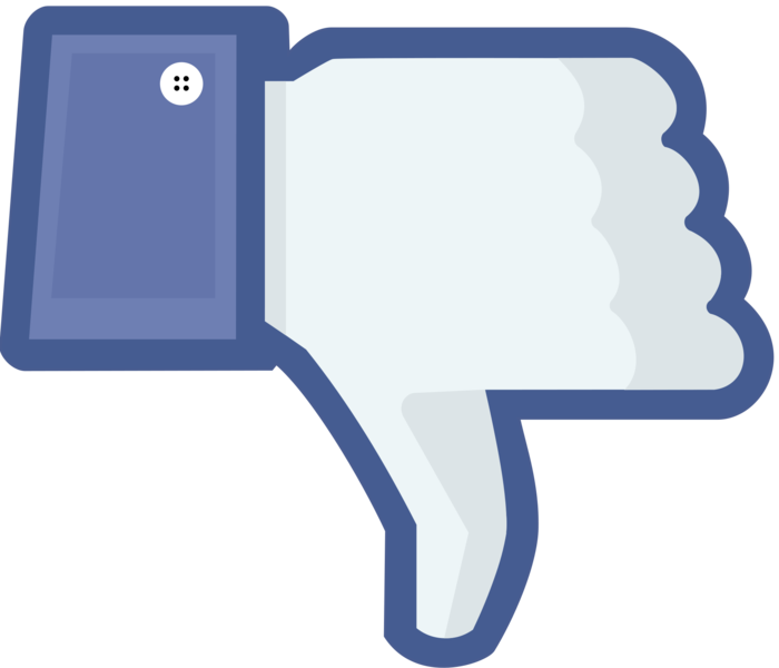 Facebook "dislike" button