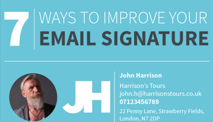 create perfect email signature