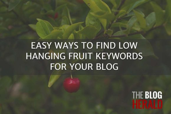 Easy Ways to Find Low-Hanging Fruit Keywords for Your Blog