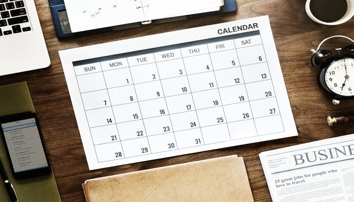 blog calendar how often you should post