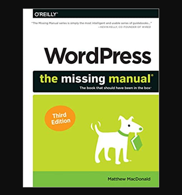 the missing manual wordpress book