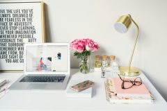 a blog setup