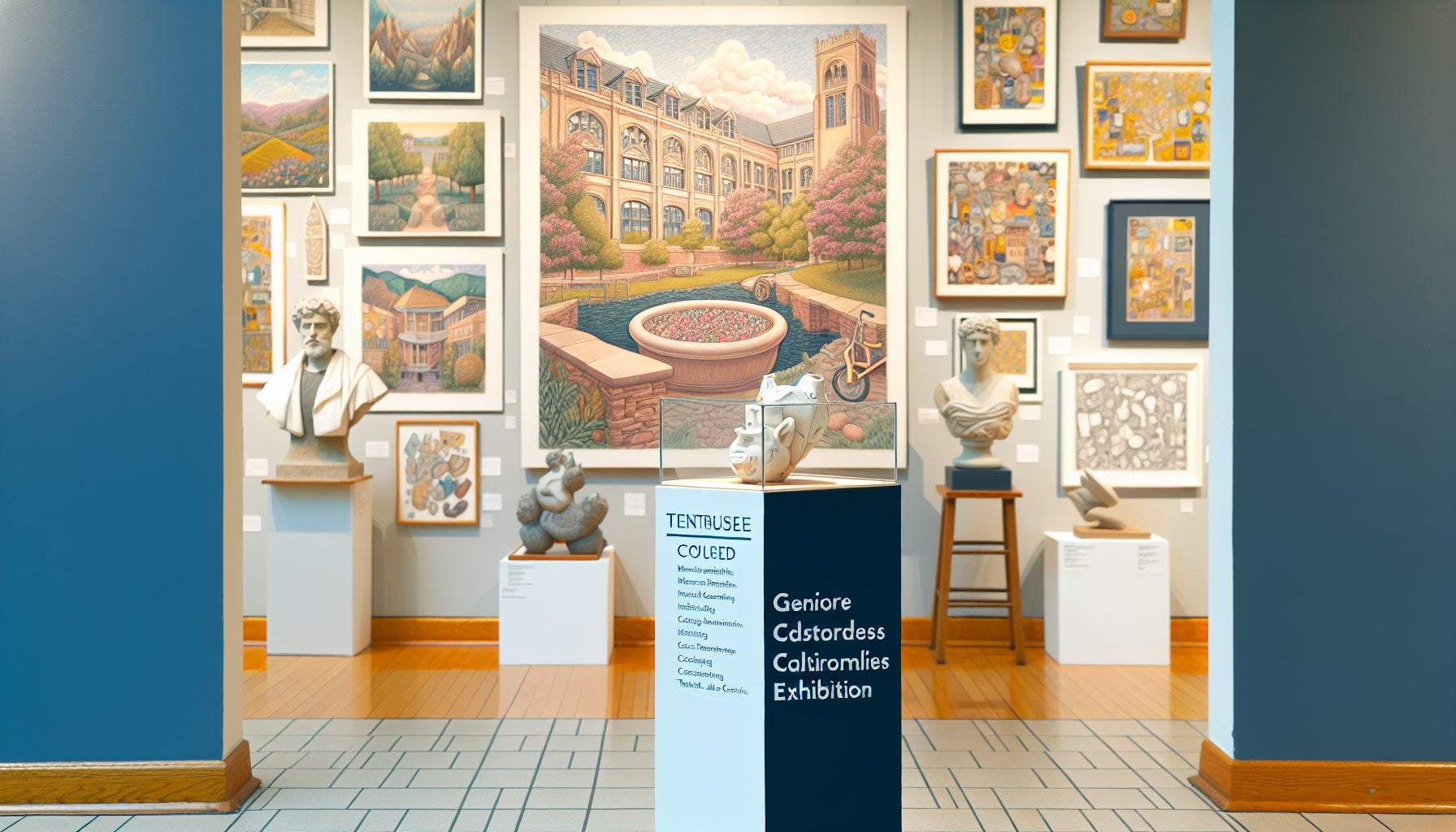 Bridgewater College hosts senior art thesis exhibition - Vimarsana News